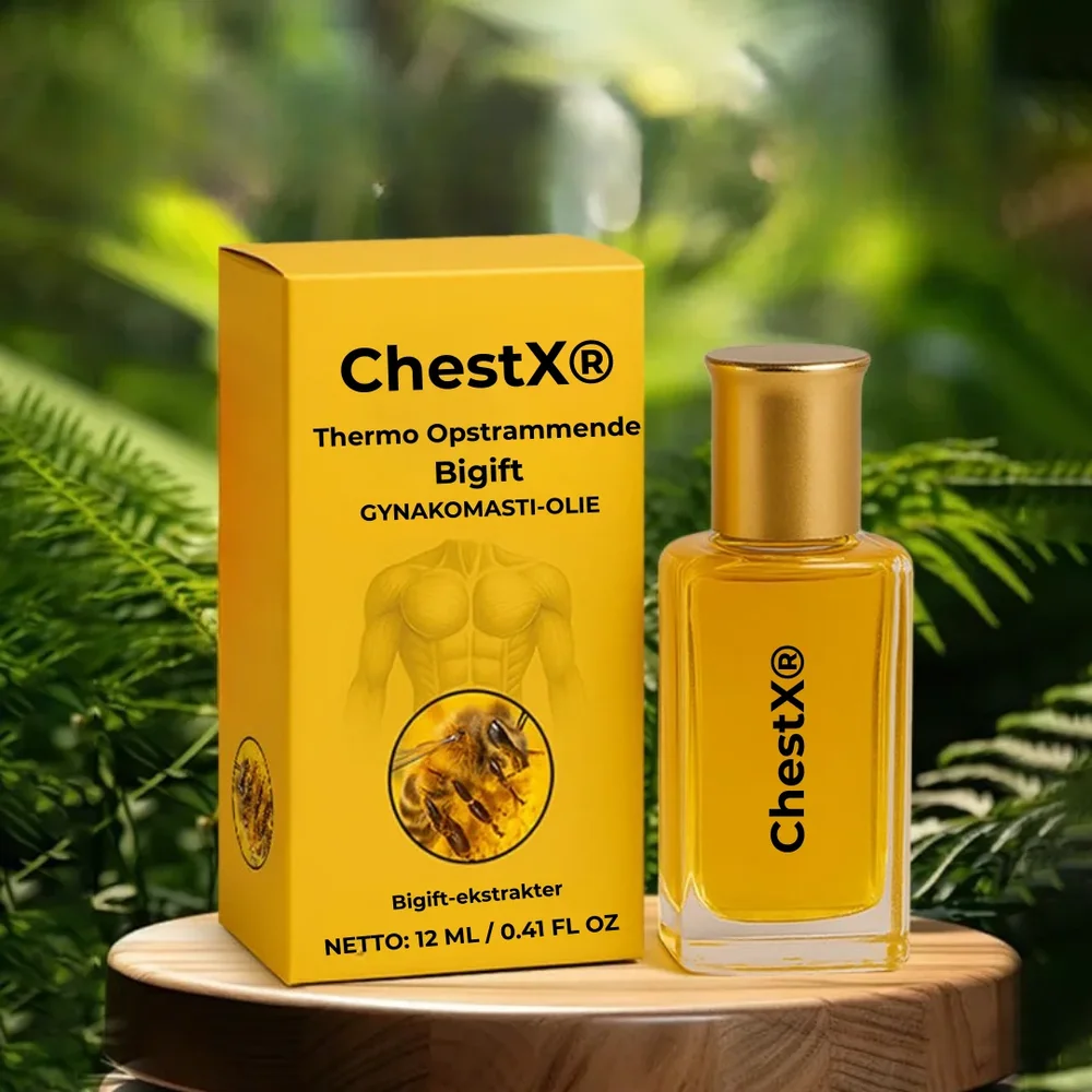 ChestX® Bröst Redefinerare | Bi-olja för behandling av gynekomasti ChestX® Bröst Redefinerare | Bi-olja för behandling av gynekomasti