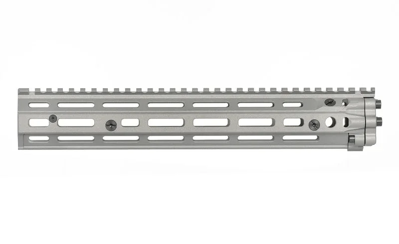 Handguard RIS III 12,5" Daniel Defense-replika – grå metal - Bild 3