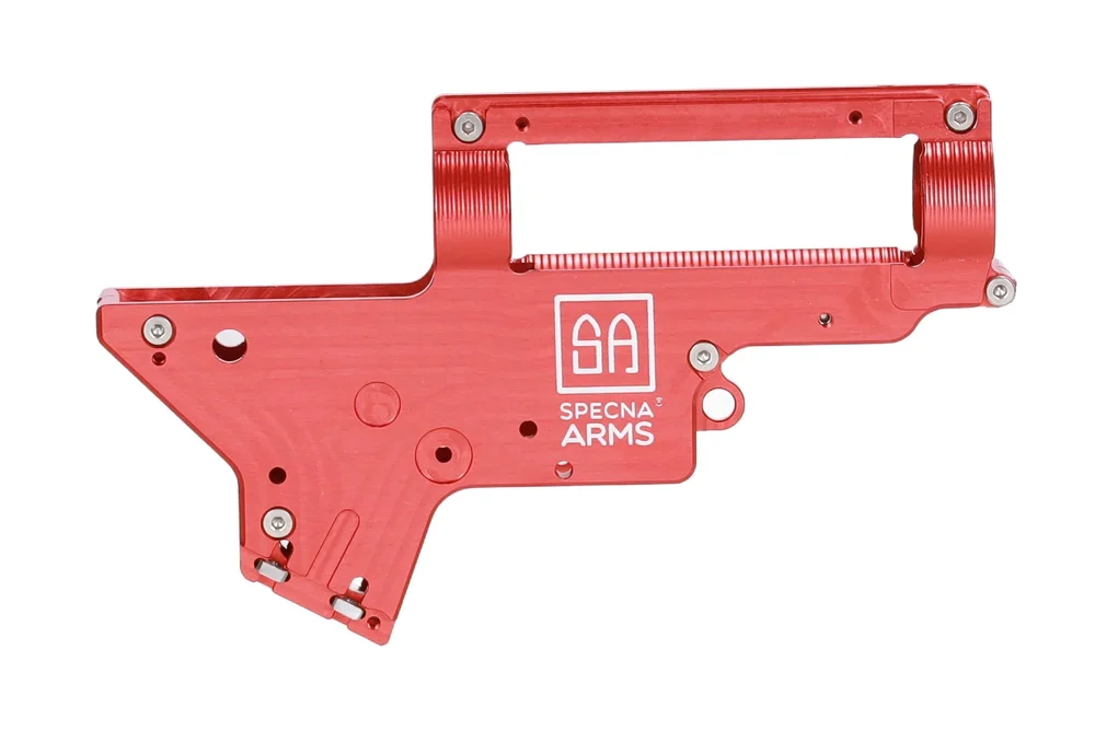 Specna Arms x Mancraft CNC eHPA V2 gearbox shell Red - Bild 3