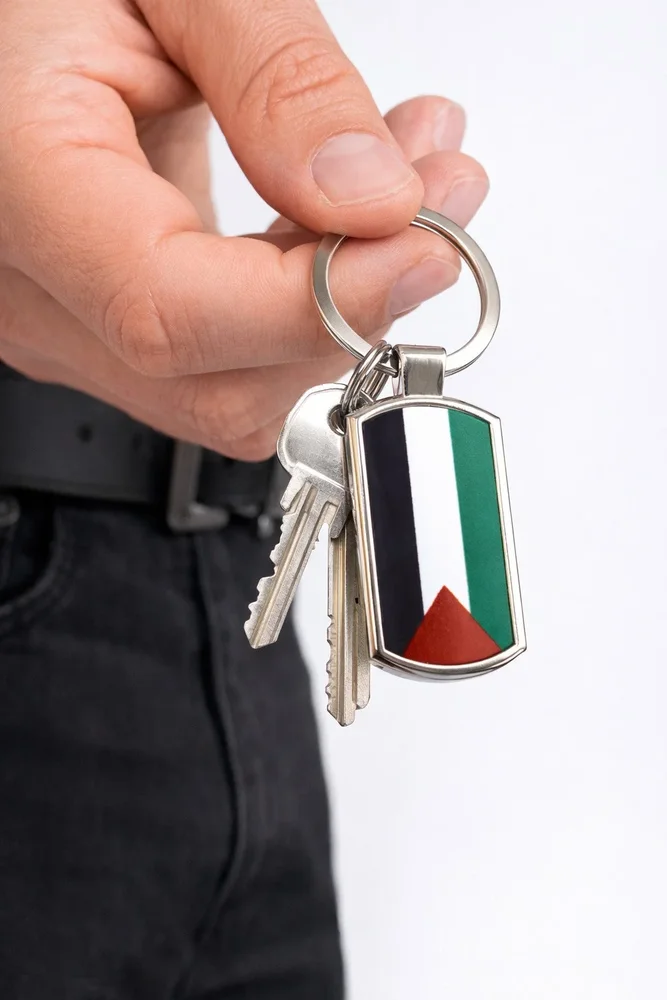 Palestinas flagga nyckelring - Gaza - Bild 1