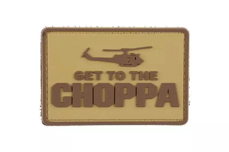 3D PATCH – GET TO THE CHOPPA 3D PATCH – GET TO THE CHOPPA