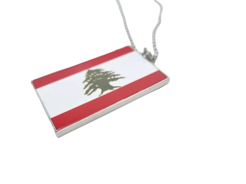 Libanon flagga halsband - Bild 1