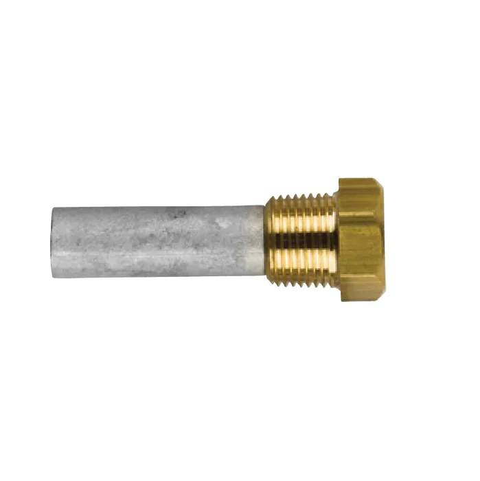 Zinkanod Caterpillar, motor, pencil anod komplett med mässingsplugg th.3/8''GAS(bspt) - Bild 1