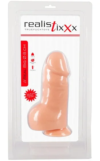 Real Giant XXL Dildo 24 cm – Extrem Omkrets, Massiv Design & Stabil Sugkopp - Bild 3