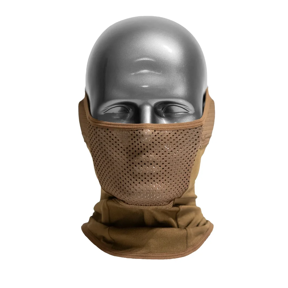 NB Tactical Neck Gaiter V3 Coyote Tan – Anbefalet til Ghost Mask NB Tactical Neck Gaiter V3 Coyote Tan – Anbefalet til Ghost Mask