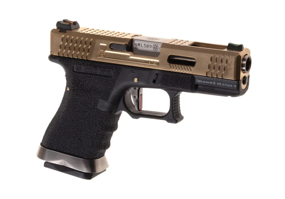 WE G-Force 19 Metal Version GBB – Gold WE G-Force 19 Metal Version GBB – Gold