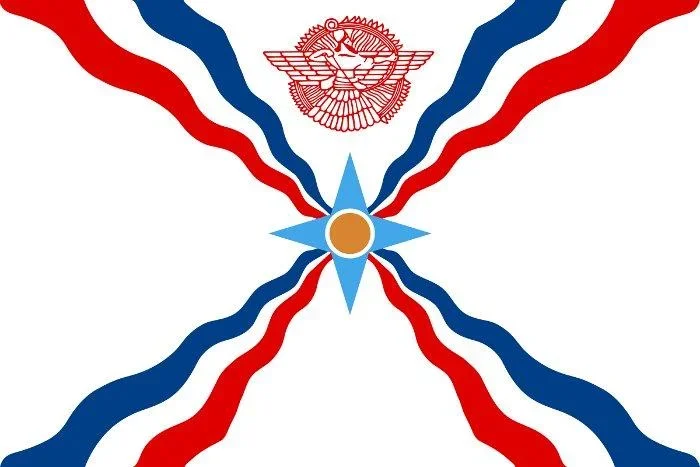 Assyriska flaggan - Assyrian