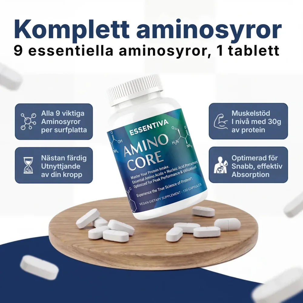 Essentiva® 30g protein i en enda tablett | Förenkla ditt proteinintag - Bild 3