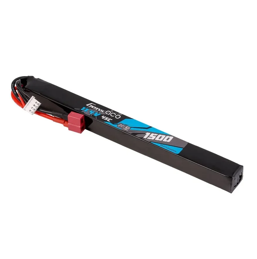 Gens ACE LiHV Li-Pol batteri 11,4V 1500mAh 45C, T-Dean, stick - Bild 2