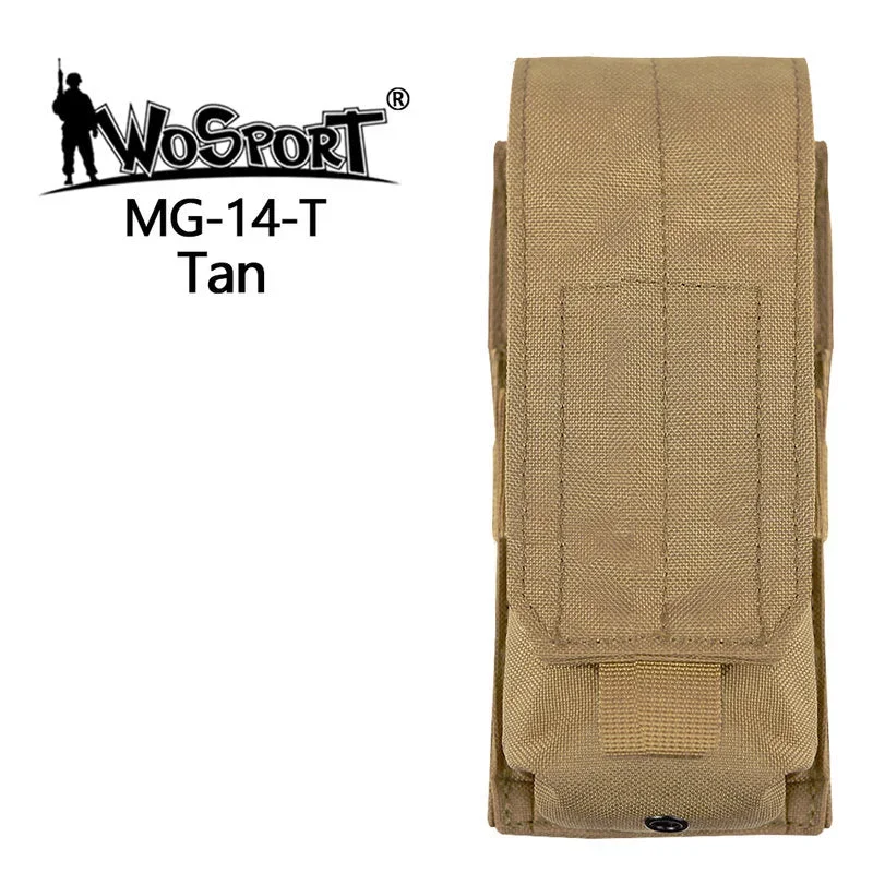 WST MOLLE AR15 / M4 Single Magazine Closed Pouch - Bild 1