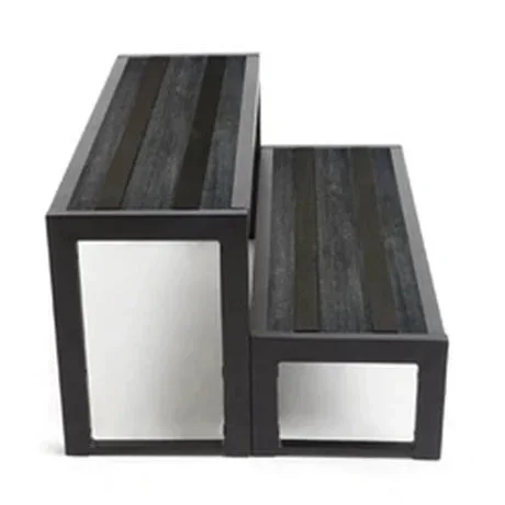 Trappa 2 steg Woodgrain Charcoal CS Trappa 2 steg Woodgrain Charcoal CS