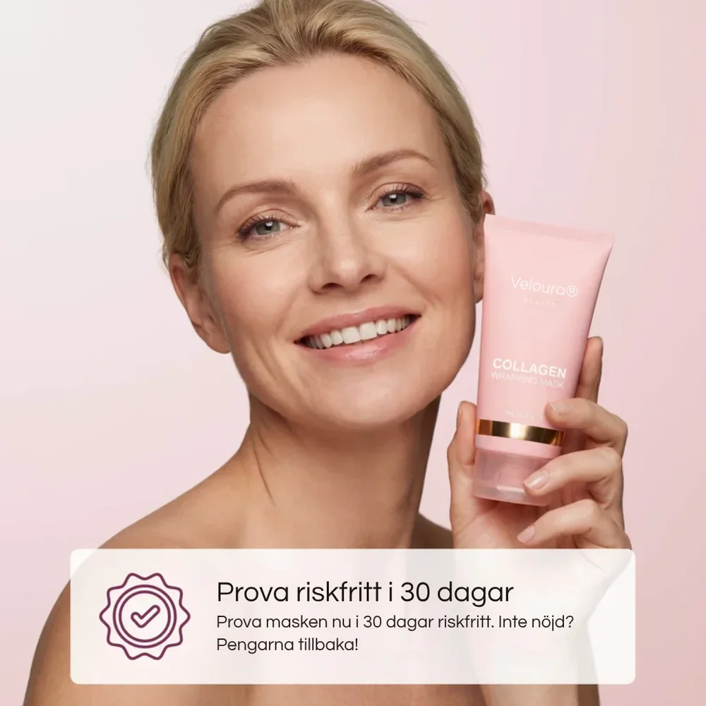 Veloura® | Bio-kollagenmask + pensel - Bild 3