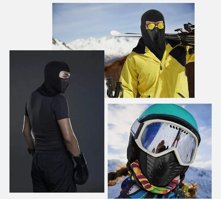 Balaklava i andningsbart material – skyddar mot kyla och vind - Bild 3