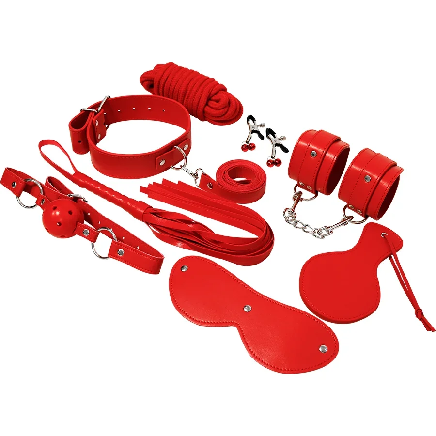 BDSM FETISCHSET RÖD BDSM FETISCHSET RÖD