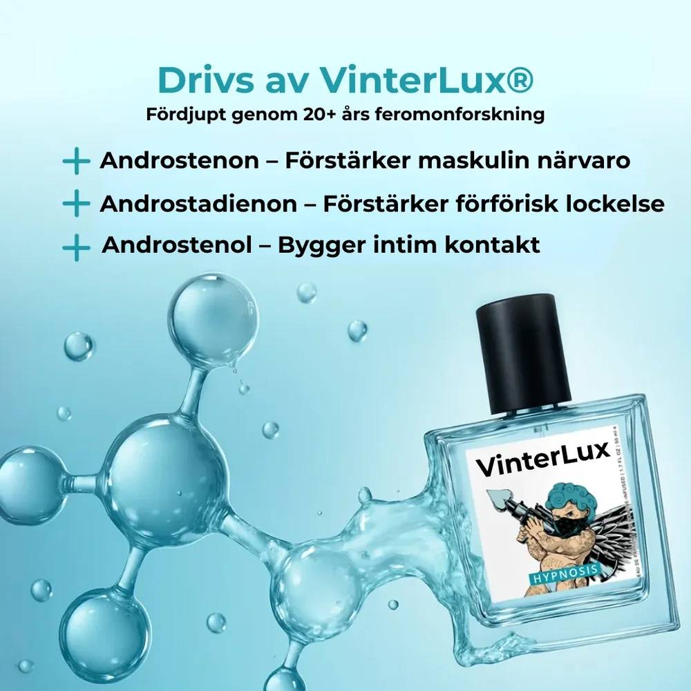 VinterLux® | Få folk att vända sig om och väck hennes begär med två sprayningar av Hypnosis Cologne - Bild 3