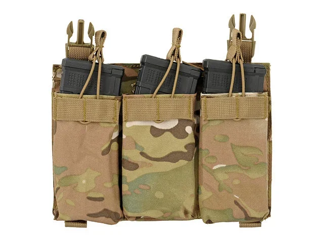 Buckle Up Triple lommepanel til 5.56 – Multicam Buckle Up Triple lommepanel til 5.56 – Multicam