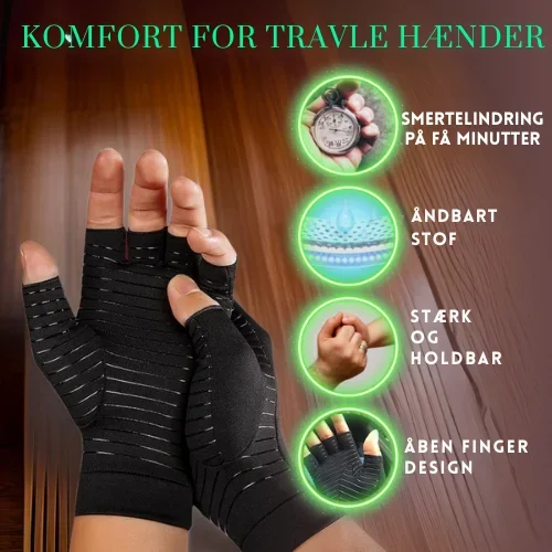 RoHånd® | Terapihandskar av koppar för handsmärtor - Bild 3
