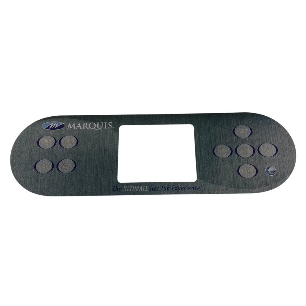 Etikett till Marquis kontrollpanel TP700 10 knappar 3 pumpar 2013-2021