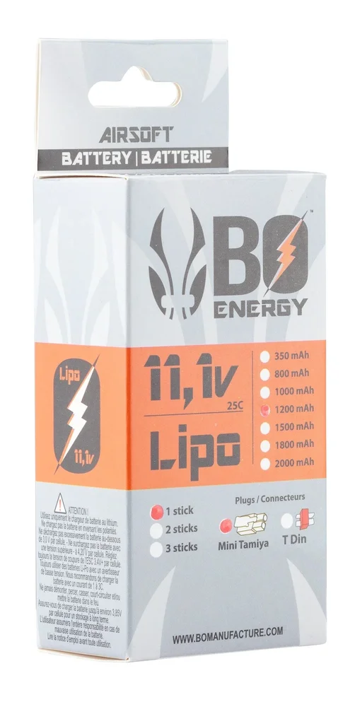 1 stick 3S 11.1V 1200mAh 25C Lipo battery - Bild 3