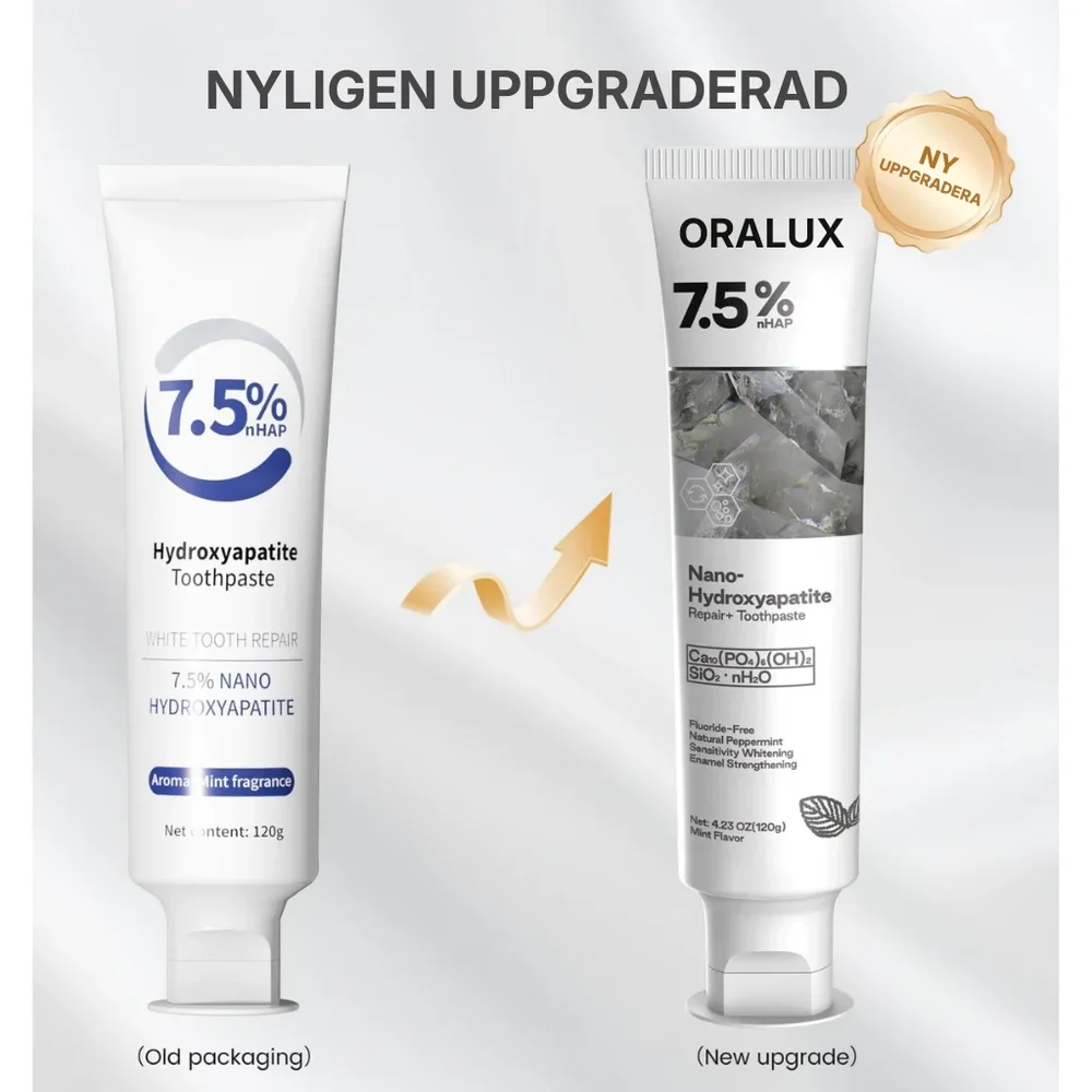 Oralux® | Remineraliserande tandkräm med hydroxiapatit - Bild 3