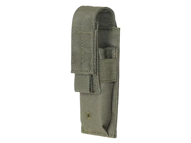 Single pistolmagasinlomme med klap – Ranger Green - Bild 2