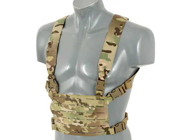 Letvægts Chest Rig, laser-cut – Multicam - Bild 2