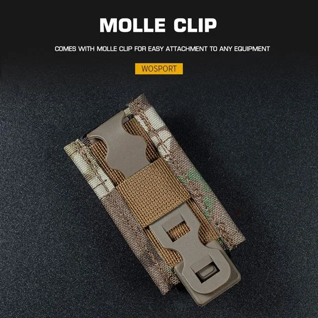 Fast Type Single 9mm Magasin Pouch - Sort Multicam - Bild 3