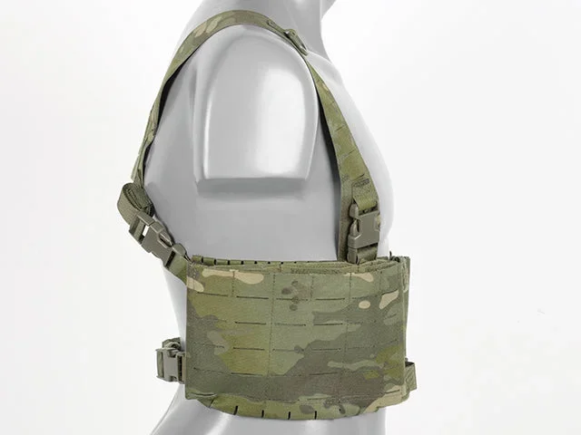 Chest Rig med to lommer til 6 AR/AK-magasiner, laser-cut – Multicam Tropic - Bild 3