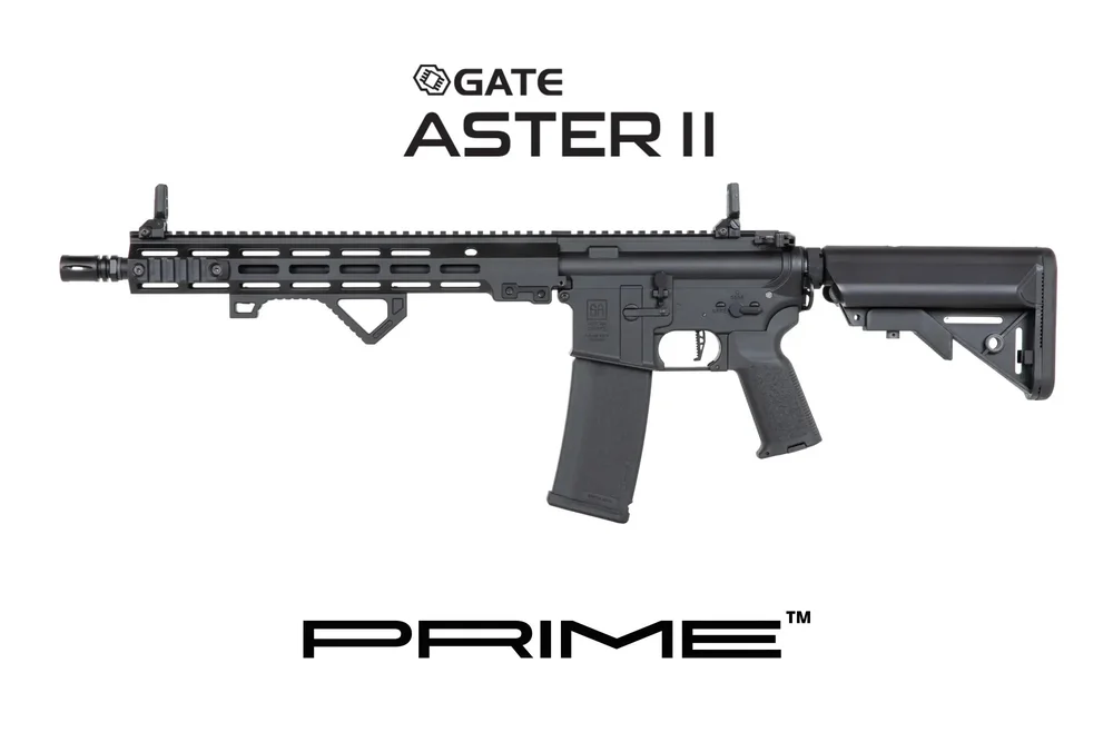 Specna Arms SA-P22 Prime™ Aster II ETU airsoft Carbine with Brushless Motor Black - Bild 1