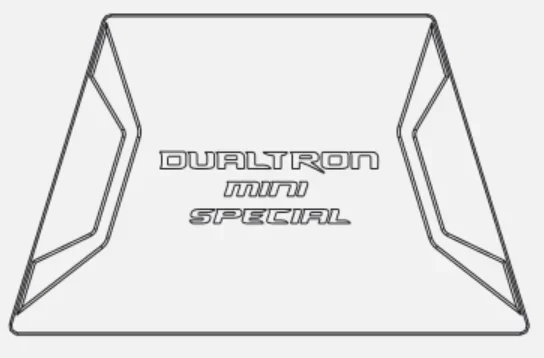 Rubber deck of footrest (Goma de reposapies del deck) Dualtron Mini Special Long Body - Bild 2