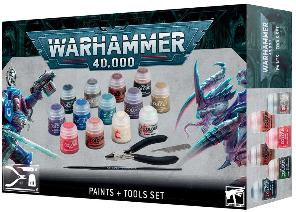 Warhammer 40K maling og værktøj Warhammer 40K maling og værktøj
