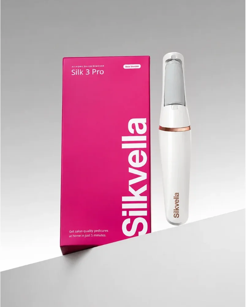 Silkvella® Elektrisk fotfil | släta och mjuka fötter hemma på några minuter - Bild 2