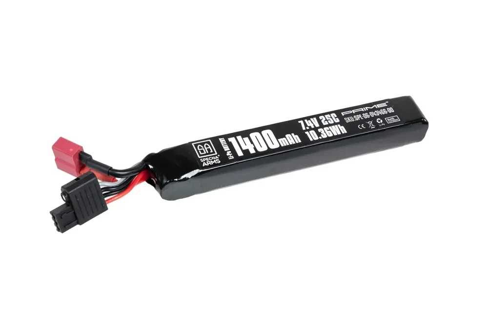 Battery Li-Po Specna Arms x Gens Ace 1400 mAh 25C 7.4V T-Deans G-Tech - Bild 2