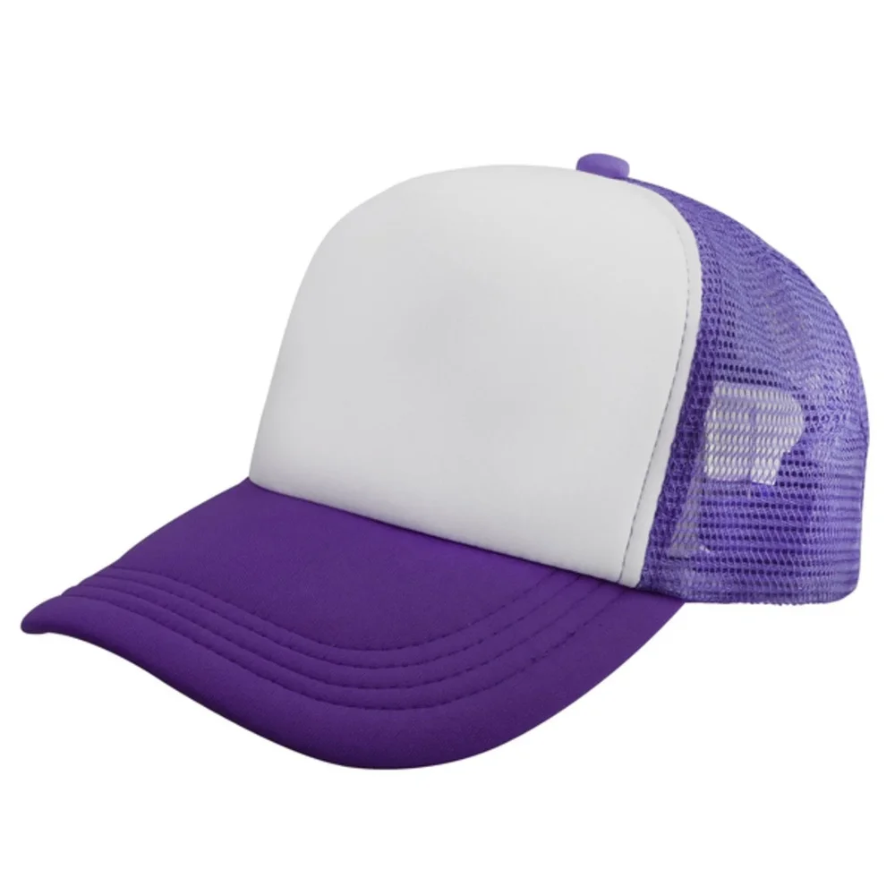 Trucker keps - Lila/vit - Bild 1