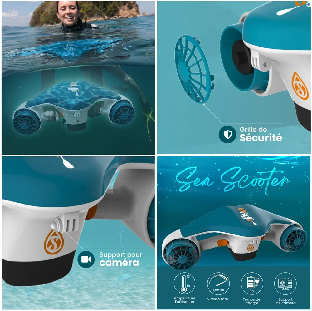 Skiffo Seaside Sea Scooter Pack – 5000 mAh Batteri - Bild 3