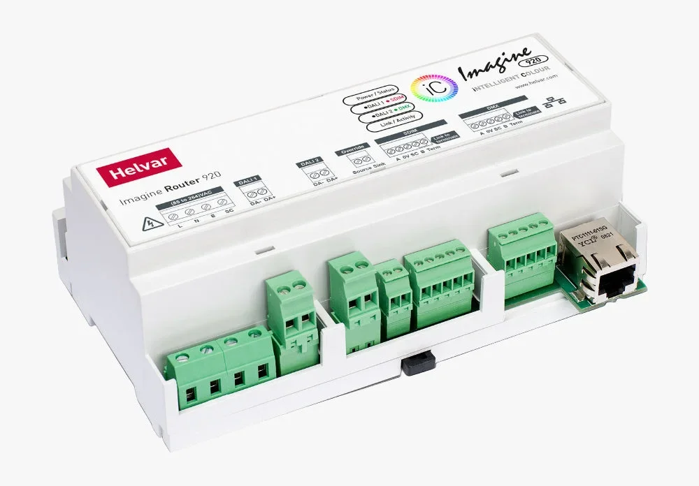 Helvar 920 Router – DALI-2 Application Controller Helvar 920 Router – DALI-2 Application Controller