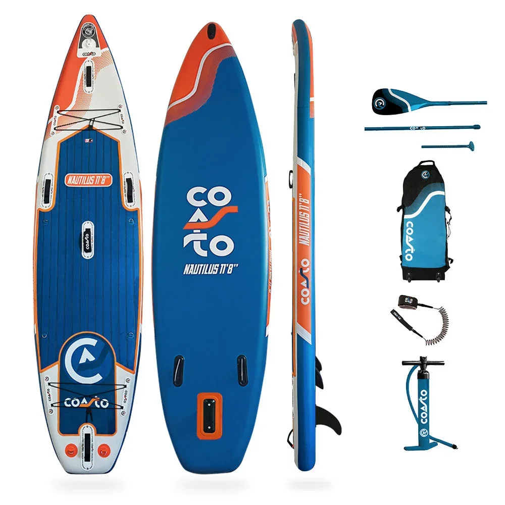 Coasto Nautilus 11’8 Touring SUP – Uppblåsbar paddelbräda Coasto Nautilus 11’8 Touring SUP – Uppblåsbar paddelbräda
