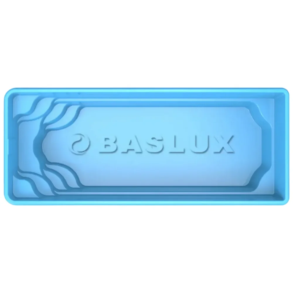 Glasfiberpool KUBA 6,00m x 3,10m x 1,50m - Bild 1