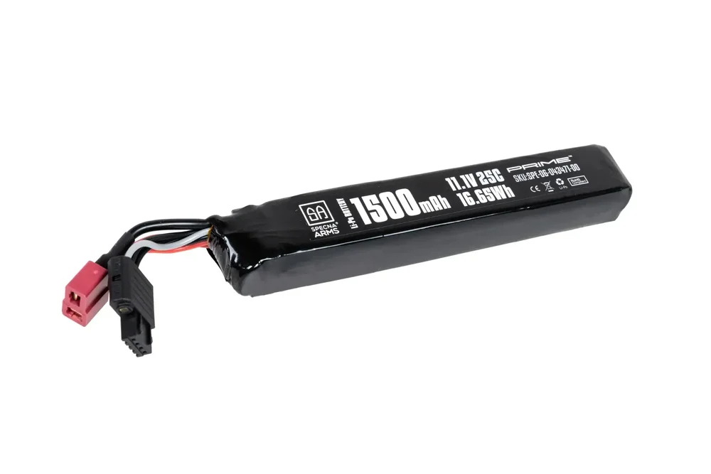 Battery Li-Po Specna Arms x Gens Ace 1500 mAh 25C 3S1P 11.1V T-Deans G-Tech - Bild 2