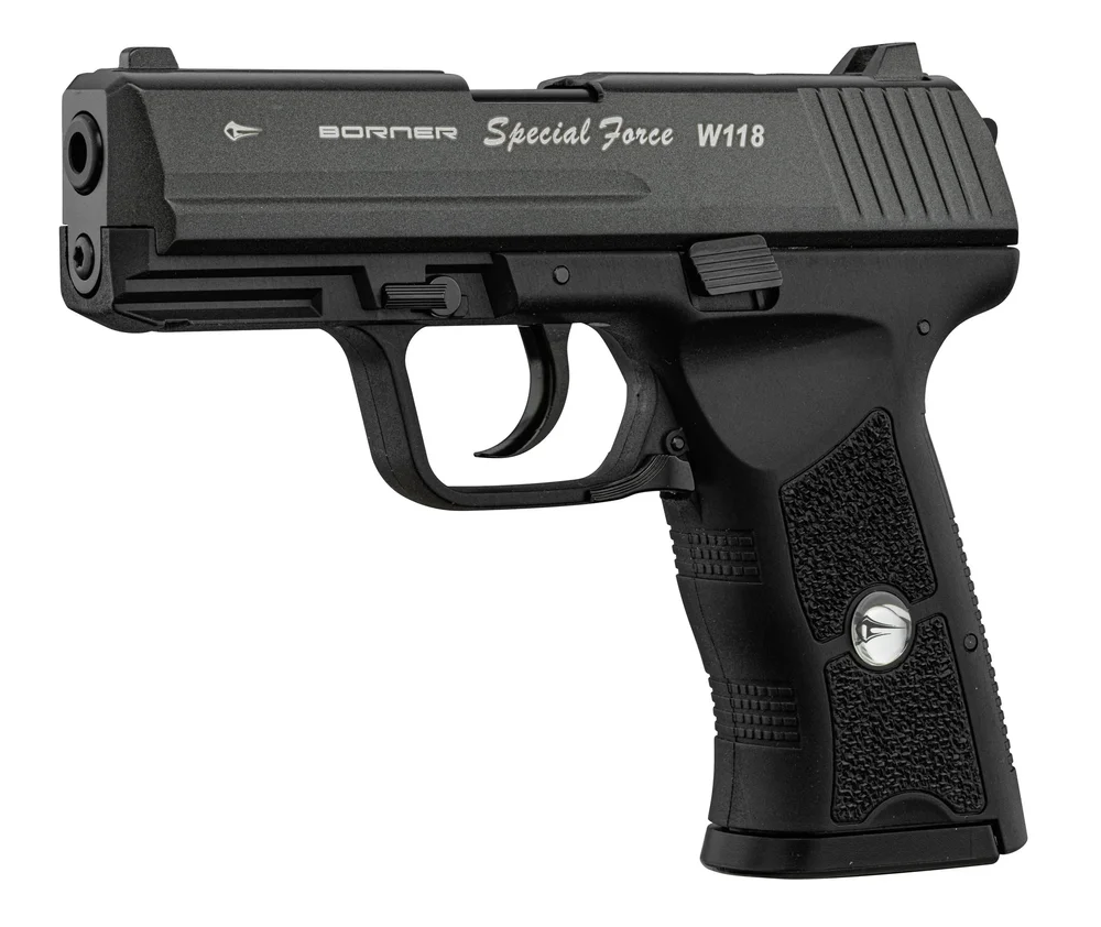 Borner W118 Blowback CO2-pistol kal. .177 stål-BB