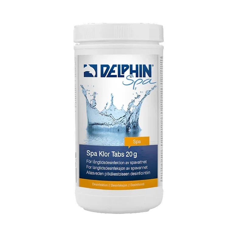 DELPHIN Spa Klor Tabs 20g, 1 kg