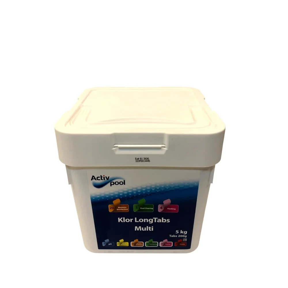 Activ Pool Klor LongTabs Multi 200G 5 kg - Bild 2
