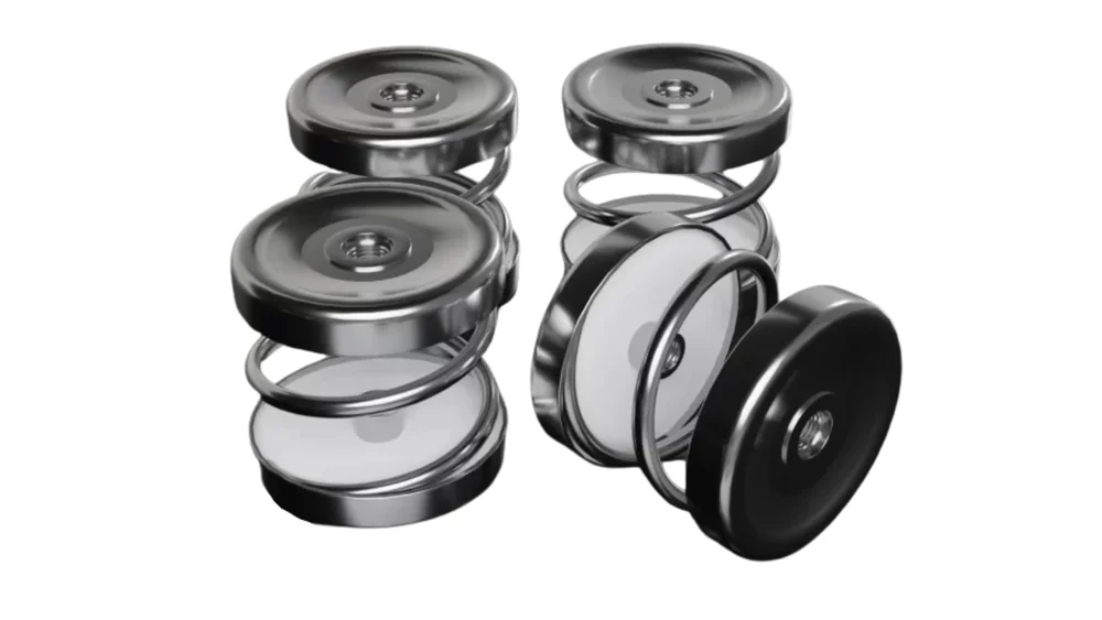 Metal Vibration Dampers for Heat Pumps - Bild 1
