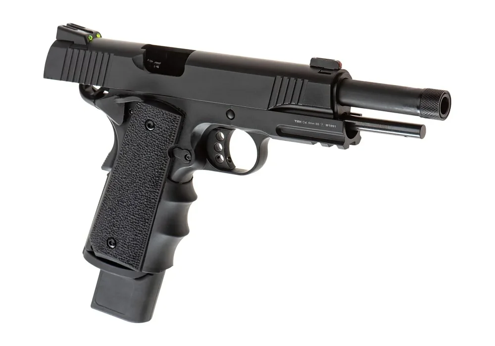 Army Armament M1911 Extended Full Metal GBB - Black - Bild 3