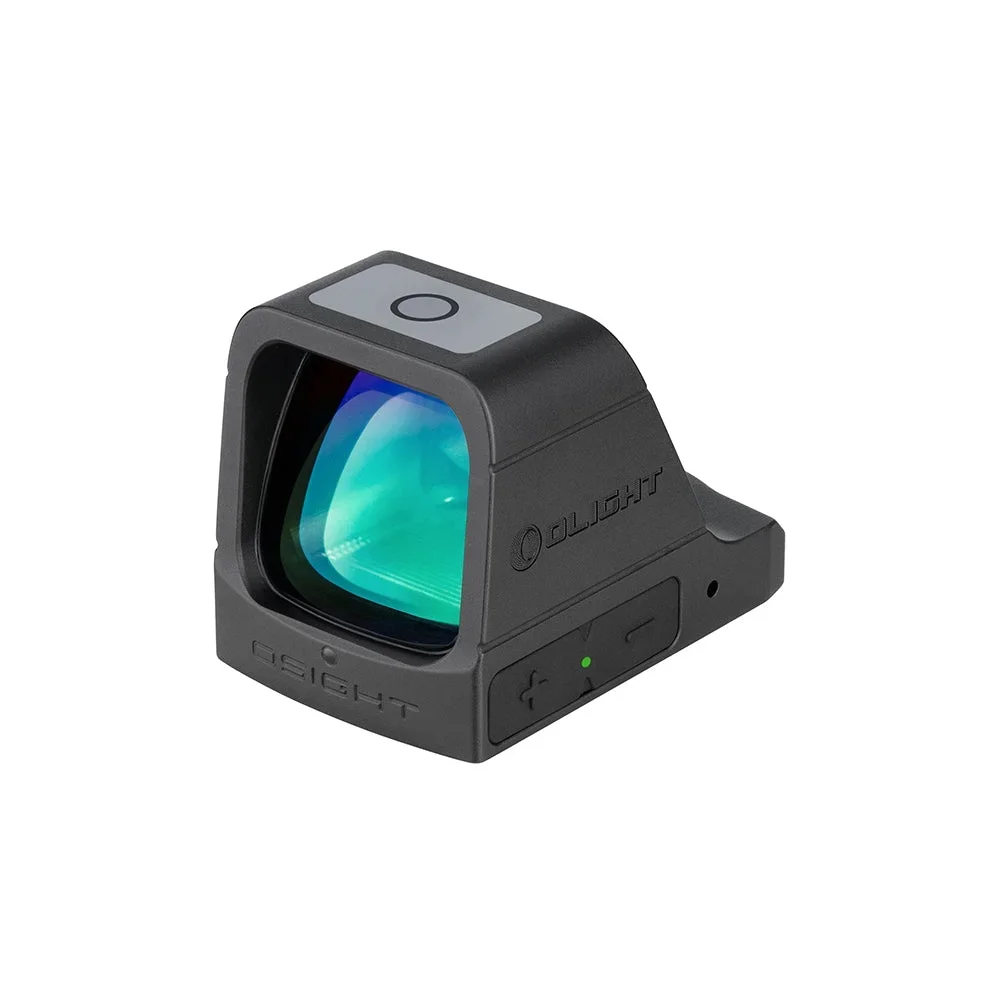 OLIGHT OSIGHT rødpunktsigte med grøn 3 MOA dot og ladecover, sort - Bild 3