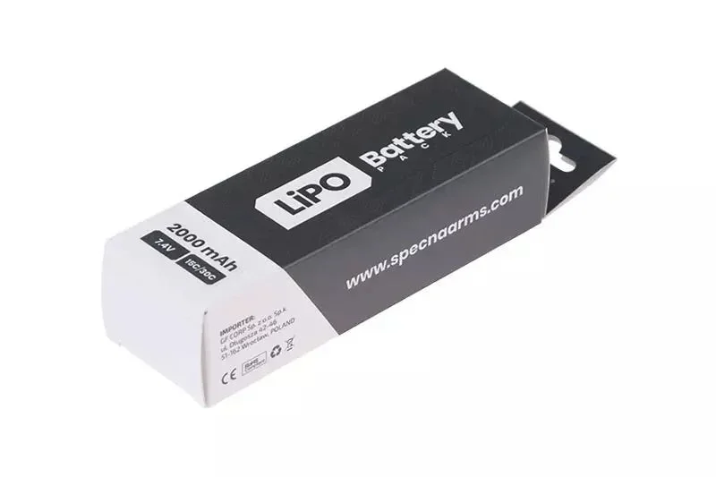 LiPo 7,4V 2000mAh 15/30C Battery - Bild 2