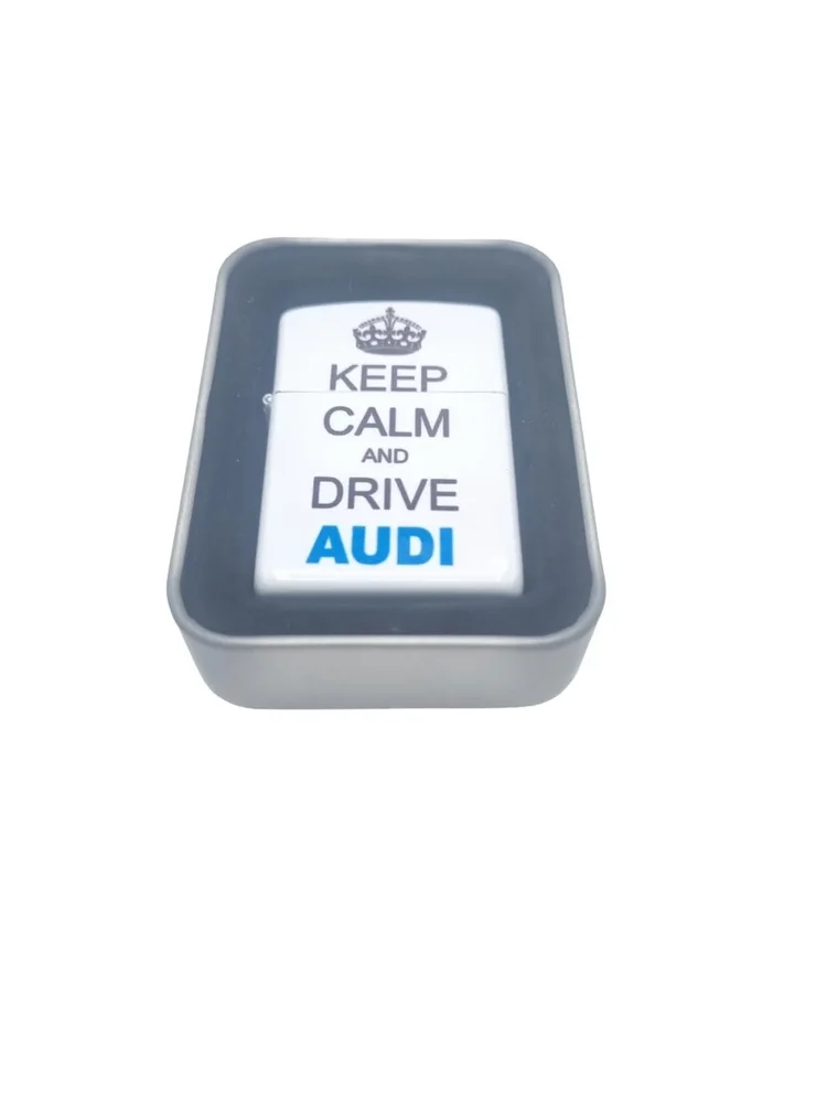 Bensintändare - Keep calm and drive Audi - Bild 1