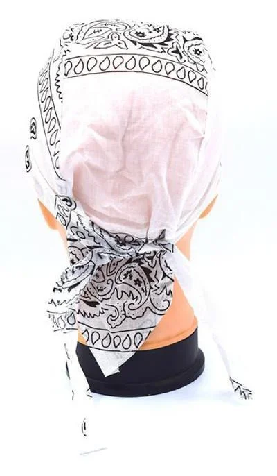 Vit Paisley Zandana Scarf - Bild 2