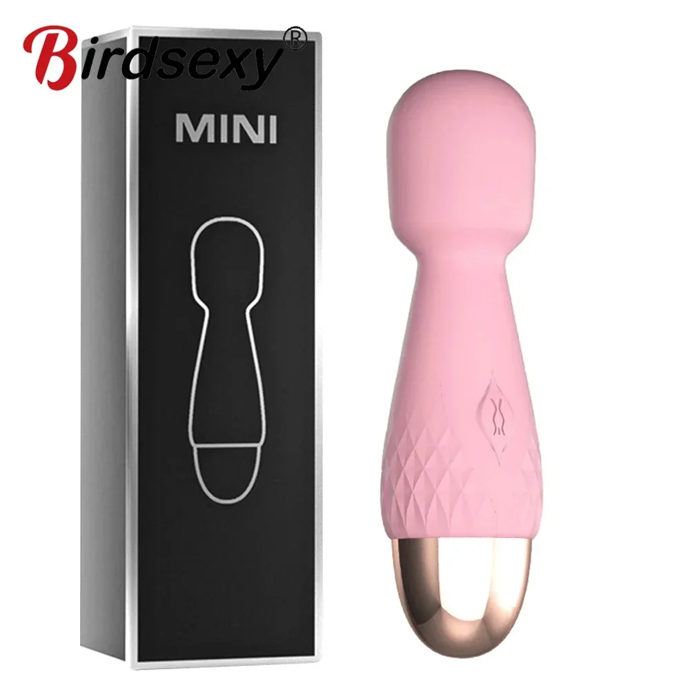 Mini Vibrator – 10 Lägen Stark Vibration & USB-Laddning - Bild 1