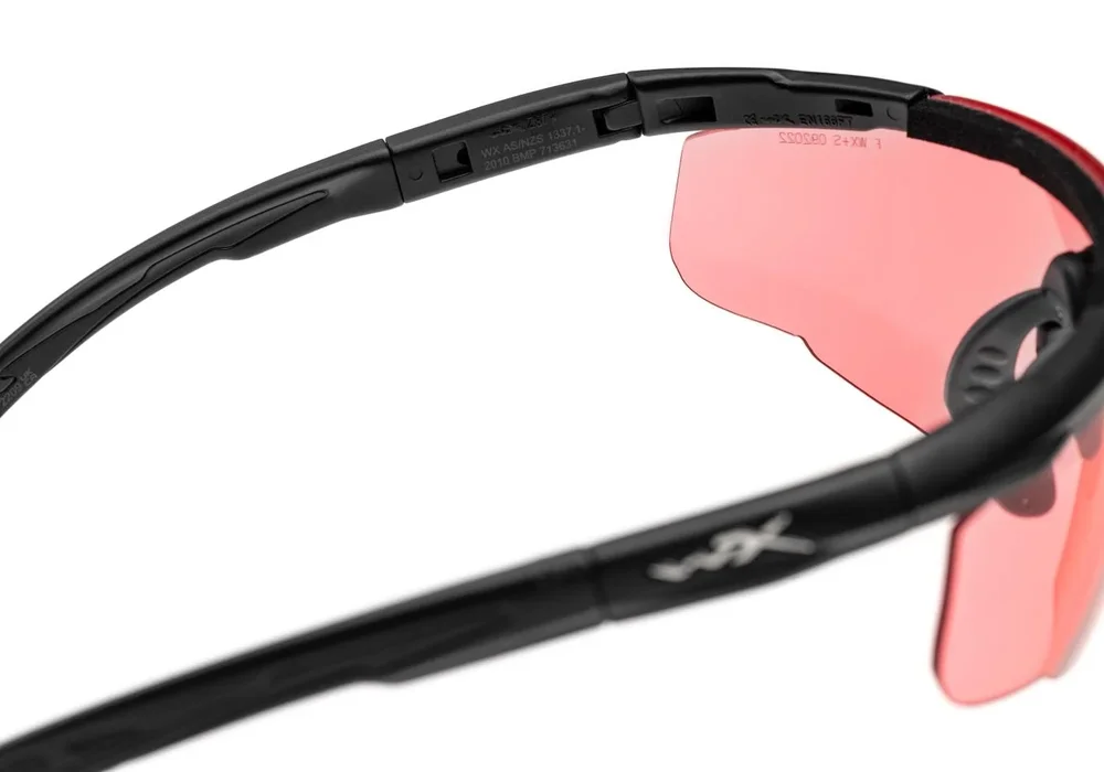 SABER ADVANCED Glas: Grå/Lys Orange/Magenta Stel: Mat Sort - Bild 3